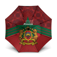 Morocco Independence Day Umbrella 1956 Proud Islamic Pattern LT14