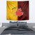 Australia And Canada Soccer Tapestry Matildas Combine Canucks Together - Wonder Print Shop