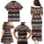 Bula Fiji Family Matching Puletasi Dress and Hawaiian Shirt Fijian Tapa Masi With Hibiscus Flowers - Wonder Print Shop