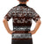 Bula Fiji Family Matching Summer Maxi Dress and Hawaiian Shirt Fijian Tapa Masi With Hibiscus Flowers - Wonder Print Shop
