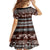 Bula Fiji Family Matching Summer Maxi Dress and Hawaiian Shirt Fijian Tapa Masi With Hibiscus Flowers - Wonder Print Shop