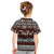 Bula Fiji Kid T Shirt Fijian Tapa Masi With Hibiscus Flowers - Wonder Print Shop