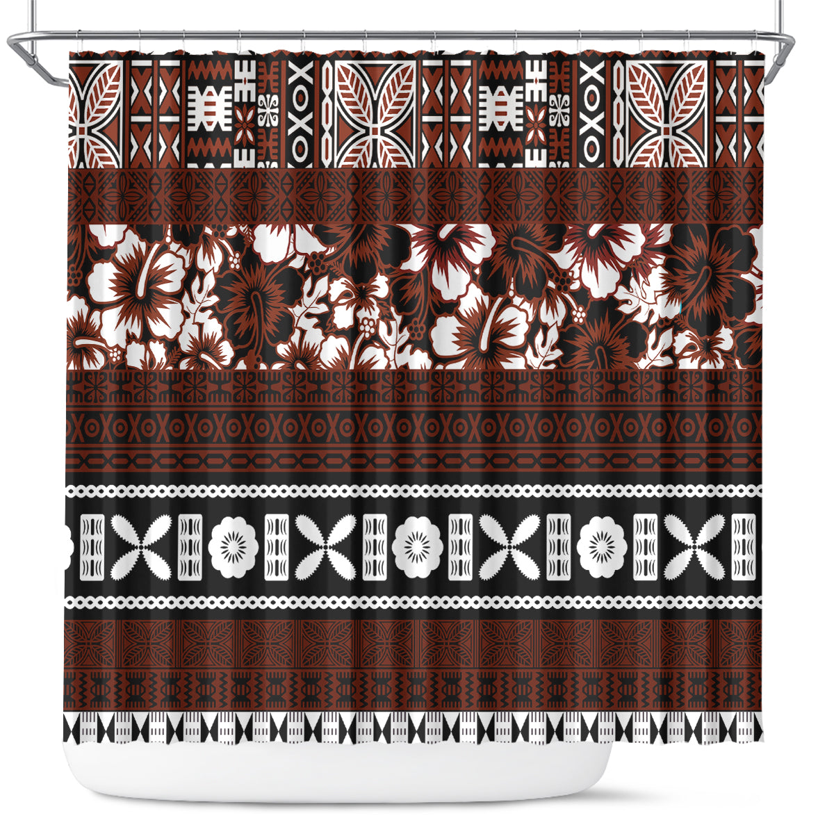 bula-fiji-shower-curtain-fijian-tapa-masi-with-hibiscus-flowers