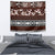 Bula Fiji Tapestry Fijian Tapa Masi With Hibiscus Flowers - Wonder Print Shop