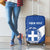 Custom Greece Football Luggage Cover Ethniki Elladas - Blue Version - Wonder Print Shop