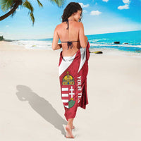 Custom Hungary Football Sarong Go Magyarok - Curves Style - Wonder Print Shop