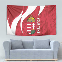 Custom Hungary Football Tapestry Go Magyarok - Curves Style - Wonder Print Shop