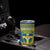 Personalised Sweden Football Tumbler Cup Go Blagult - Scandinavian Pattern - Wonder Print Shop