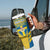 Personalised Sweden Football Tumbler With Handle Go Blagult - Scandinavian Pattern - Wonder Print Shop