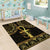 Ancient Egypt Ankh and Eye Of Horus Area Rug Egyptian Hieroglyphs - Wonder Print Shop