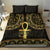 Ancient Egypt Ankh and Eye Of Horus Bedding Set Egyptian Hieroglyphs - Wonder Print Shop