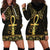 Ancient Egypt Ankh and Eye Of Horus Hoodie Dress Egyptian Hieroglyphs - Wonder Print Shop