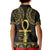 Ancient Egypt Ankh and Eye Of Horus Kid Polo Shirt Egyptian Hieroglyphs - Wonder Print Shop