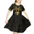 Ancient Egypt Ankh and Eye Of Horus Kid Short Sleeve Dress Egyptian Hieroglyphs - Wonder Print Shop