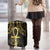 Ancient Egypt Ankh and Eye Of Horus Luggage Cover Egyptian Hieroglyphs - Wonder Print Shop
