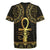 Ancient Egypt Ankh and Eye Of Horus Rugby Jersey Egyptian Hieroglyphs - Wonder Print Shop