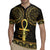 Ancient Egypt Ankh and Eye Of Horus Rugby Jersey Egyptian Hieroglyphs - Wonder Print Shop