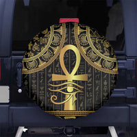 Ancient Egypt Ankh and Eye Of Horus Spare Tire Cover Egyptian Hieroglyphs - Wonder Print Shop