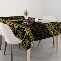 Ancient Egypt Ankh and Eye Of Horus Tablecloth Egyptian Hieroglyphs - Wonder Print Shop