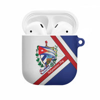 Cuba Independence Day AirPods Case Patria o Muerte Venceremos Curve Flag Style - Wonder Print Shop