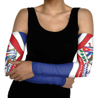 Cuba Independence Day Arm Sleeves Patria o Muerte Venceremos Curve Flag Style - Wonder Print Shop