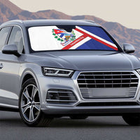 Cuba Independence Day Auto Sun Shade Patria o Muerte Venceremos Curve Flag Style - Wonder Print Shop