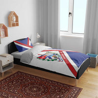 Cuba Independence Day Bedding Set Patria o Muerte Venceremos Curve Flag Style - Wonder Print Shop