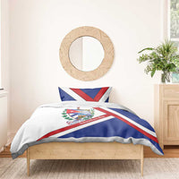 Cuba Independence Day Bedding Set Patria o Muerte Venceremos Curve Flag Style - Wonder Print Shop