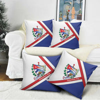 Cuba Independence Day Pillow Cover Patria o Muerte Venceremos Curve Flag Style - Wonder Print Shop
