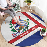 Cuba Independence Day Round Carpet Patria o Muerte Venceremos Curve Flag Style - Wonder Print Shop