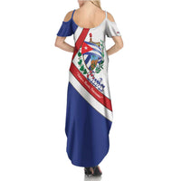 Cuba Independence Day Summer Maxi Dress Patria o Muerte Venceremos Curve Flag Style - Wonder Print Shop