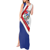 Cuba Independence Day Tank Maxi Dress Patria o Muerte Venceremos Curve Flag Style - Wonder Print Shop