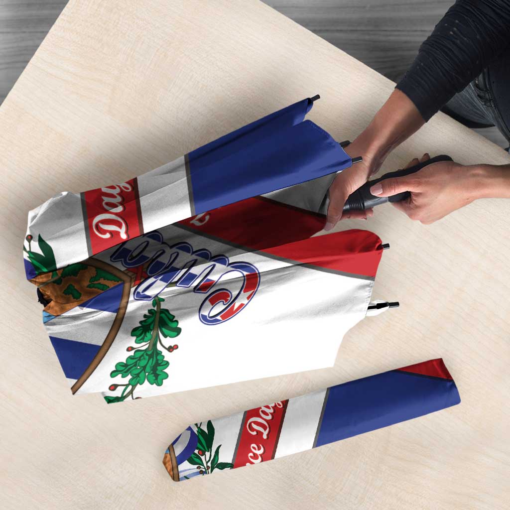Cuba Independence Day Umbrella Patria o Muerte Venceremos Curve Flag Style - Wonder Print Shop