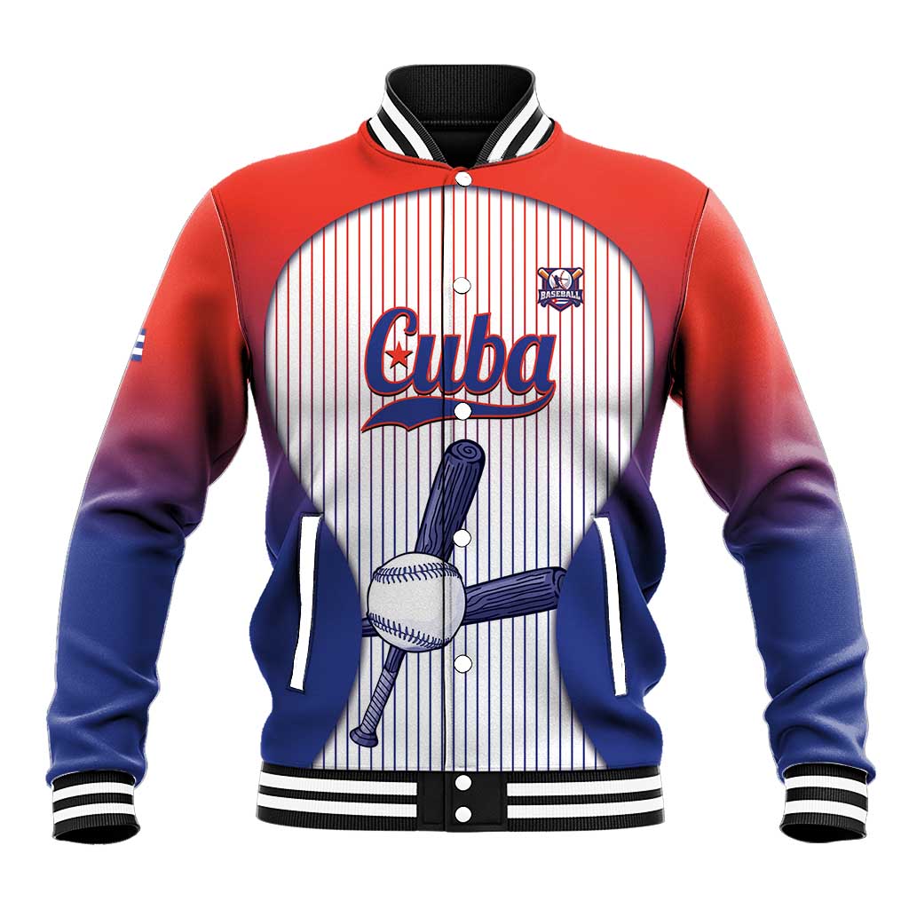 Cuba Baseball Custom Baseball Jacket 2026 Go Champions White Version - Wonder Print Shop