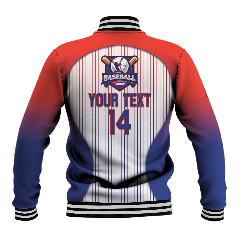 Cuba Baseball Custom Baseball Jacket 2026 Go Champions White Version - Wonder Print Shop