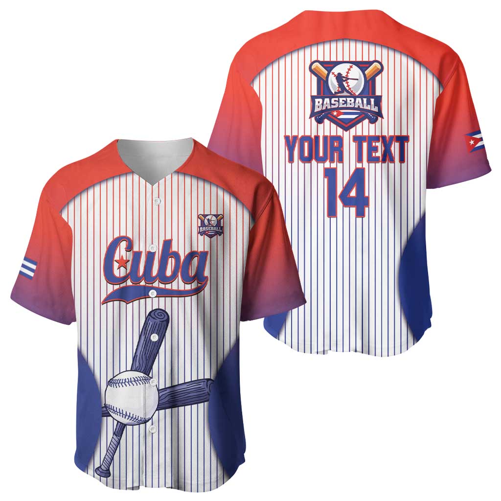 Cuba Baseball Custom Baseball Jersey 2026 Go Champions White Version - Wonder Print Shop