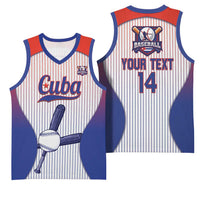 Cuba Baseball Custom Basketball Jersey 2026 Go Champions White Version - Wonder Print Shop