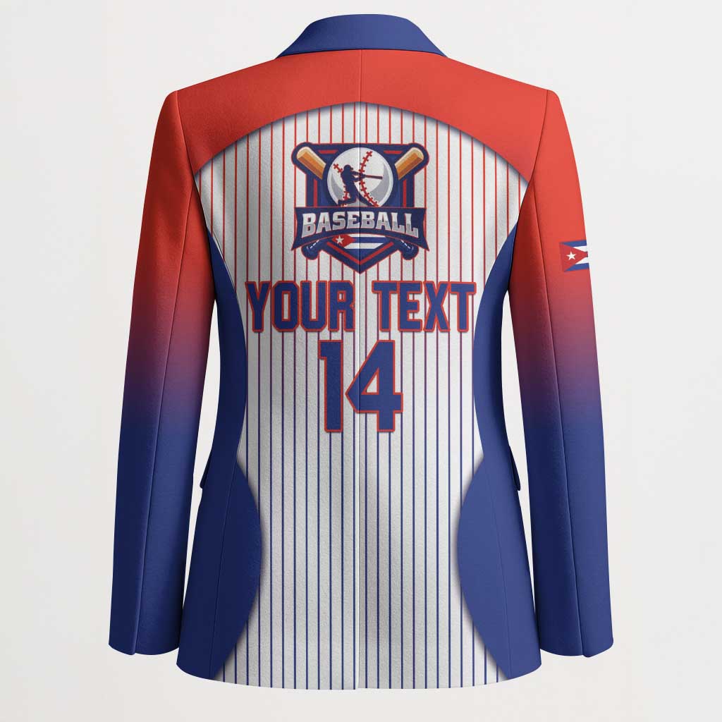 Cuba Baseball Custom Blazer 2026 Go Champions White Version - Wonder Print Shop