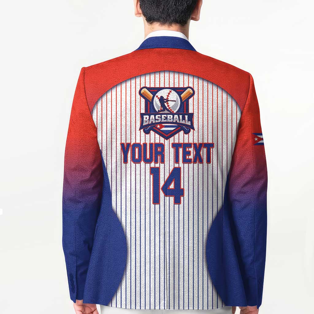 Cuba Baseball Custom Blazer 2026 Go Champions White Version - Wonder Print Shop