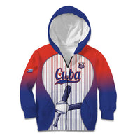Cuba Baseball Custom Kid Hoodie 2026 Go Champions White Version - Wonder Print Shop