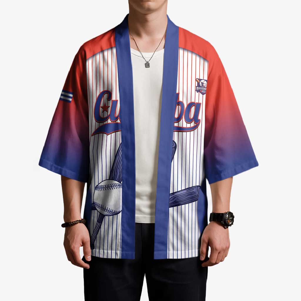 Cuba Baseball Custom Kimono 2026 Go Champions White Version - Wonder Print Shop