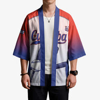 Cuba Baseball Custom Kimono 2026 Go Champions White Version - Wonder Print Shop