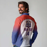 Cuba Baseball Custom Long Sleeve Polo Shirt 2026 Go Champions White Version - Wonder Print Shop