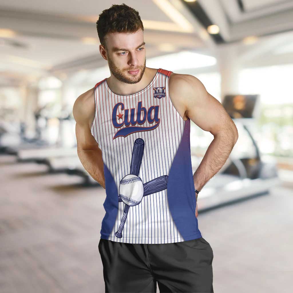 Cuba Baseball Custom Men Tank Top 2026 Go Champions White Version - Wonder Print Shop