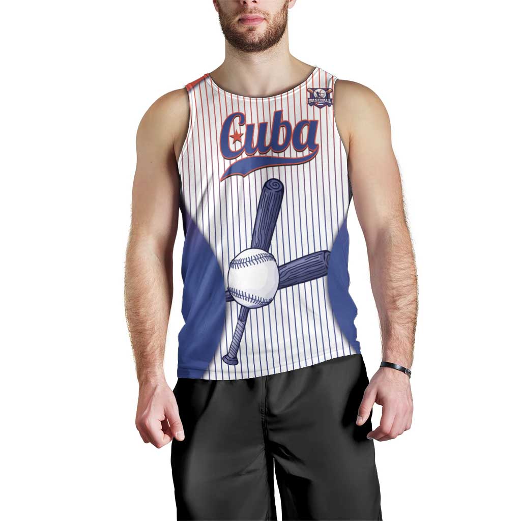 Cuba Baseball Custom Men Tank Top 2026 Go Champions White Version - Wonder Print Shop