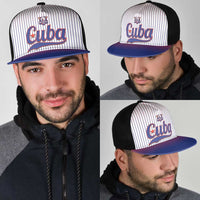 Cuba Baseball Mesh Trucker Cap 2026 Go Champions White Version - Wonder Print Shop