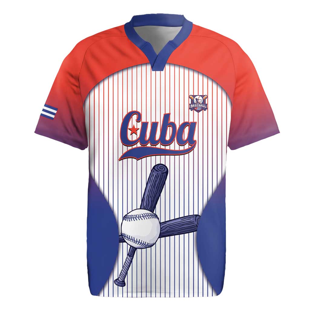 Cuba Baseball Custom Rugby Jersey 2026 Go Champions White Version - Wonder Print Shop