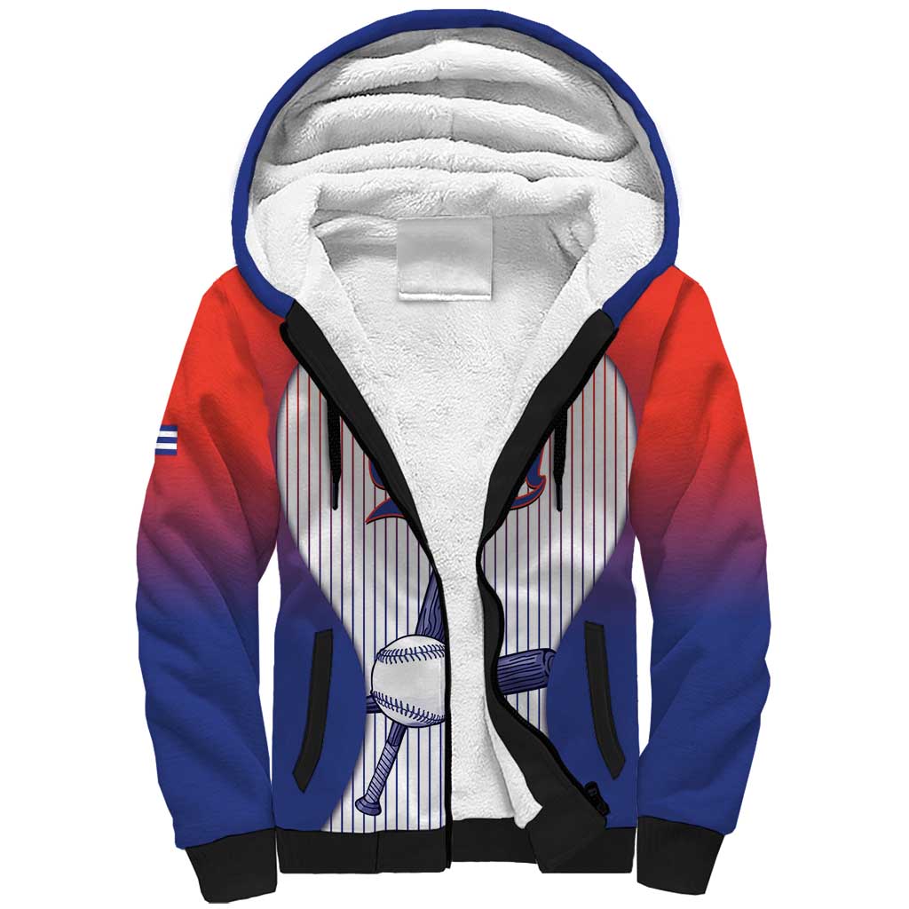 Cuba Baseball Custom Sherpa Hoodie 2026 Go Champions White Version - Wonder Print Shop