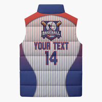 Cuba Baseball Custom Sleeveless Puffer Jacket 2026 Go Champions White Version - Wonder Print Shop