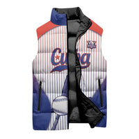Cuba Baseball Custom Sleeveless Puffer Jacket 2026 Go Champions White Version - Wonder Print Shop